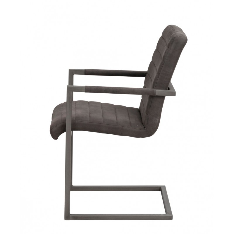 RO Cliv Armchair Dark Grey